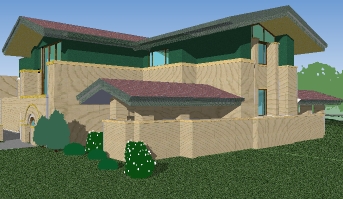 3-d drawings   Columbus Franklin Indiana  3D Home Design Architect Models Modeling House Architectural Rendering